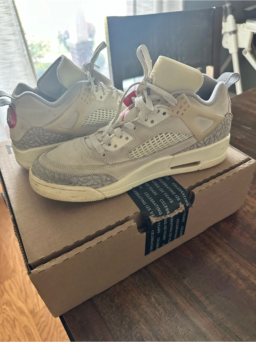 Jordan Spizike Beige/Cream Sneakers
